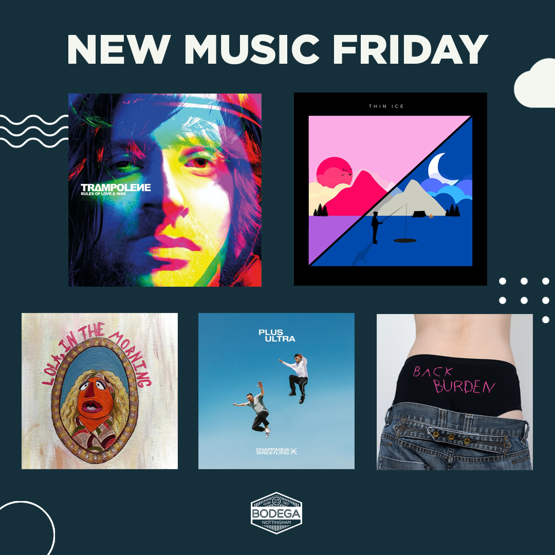 The Bodega (@bodeganotts) on Twitter photo It's our lucky day with some sweet new tunes on the office playlist. A new album comes from the mighty <a href="/Trampolene_Band/">T R Δ M P O L E И E</a> plus singles from <a href="/wearecelestines/">Celestines</a>, <a href="/DreamMachineHQ/">The Dream Machine</a>, @chappwrestling and @mwctalks.
Catch them all upstairs this Spring. Listings 👉 bit.ly/3Wv0v5f It's our lucky day with some sweet new tunes on the office playlist. A new album comes from the mighty <a href="/Trampolene_Band/">T R Δ M P O L E И E</a> plus singles from <a href="/wearecelestines/">Celestines</a>, <a href="/DreamMachineHQ/">The Dream Machine</a>, @chappwrestling and @mwctalks.
Catch them all upstairs this Spring. Listings 👉 bit.ly/3Wv0v5f