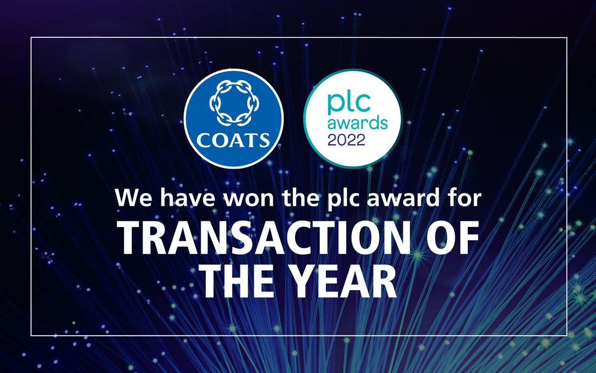 Coats Group tweet media