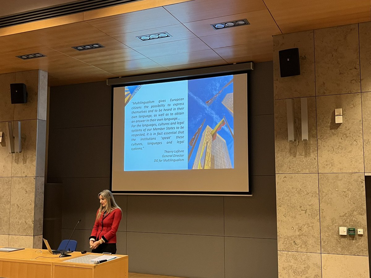 A very insightful lecture by Lara Albertinazzi from the CJEU about the work of lawyer linguists and the challenges of legal translation