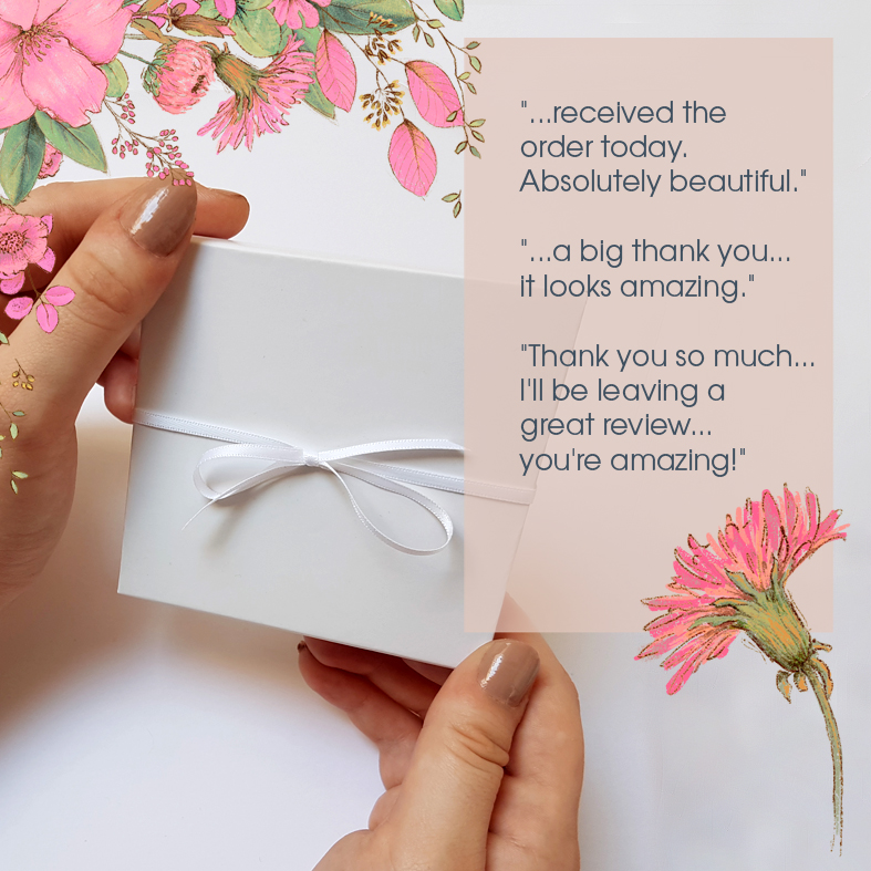I'm blushing a bit this morning - 3 lovely messages in my inbox from customers today. I love my job!! 😊

#happycustomers #happylife  #customerexperience #creativehappylife #ilovemyjob #shopsmalluk #shopindependent #campaignshopindependent 
#happyfriday #smallindiebusiness