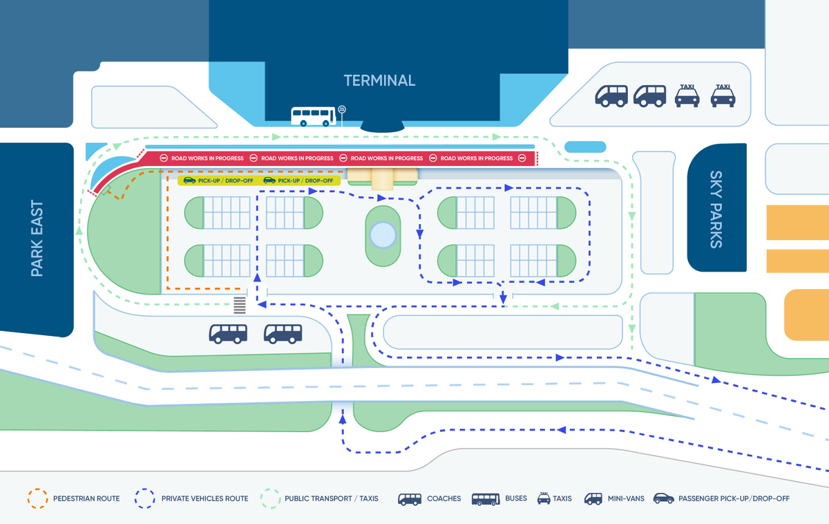 Malta International Airport (@maltairport) on Twitter photo ⚠️Major Roadworks at <a href="/maltairport/">Malta International Airport</a> from Tuesday 21st March. Click the map below to see how your journey will be impacted. If you are picking up or dropping off guests at the main car park, you will be entitled to 30 minutes free parking.
More info here: fal.cn/miaroadworks ⚠️Major Roadworks at <a href="/maltairport/">Malta International Airport</a> from Tuesday 21st March. Click the map below to see how your journey will be impacted. If you are picking up or dropping off guests at the main car park, you will be entitled to 30 minutes free parking.
More info here: fal.cn/miaroadworks