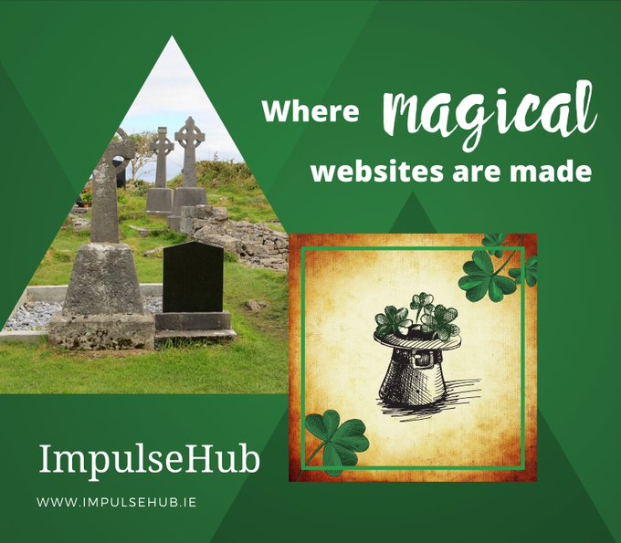 ImpulseHub's tweet image. Happy St. Patrick's Day! Hope you have a magical day! ☘️ teri@impulsehub.ie  087 225 6498 impulsehub.ie

 #websites #entrepreneurs #womenInBusiness #SMEs #smallBiz