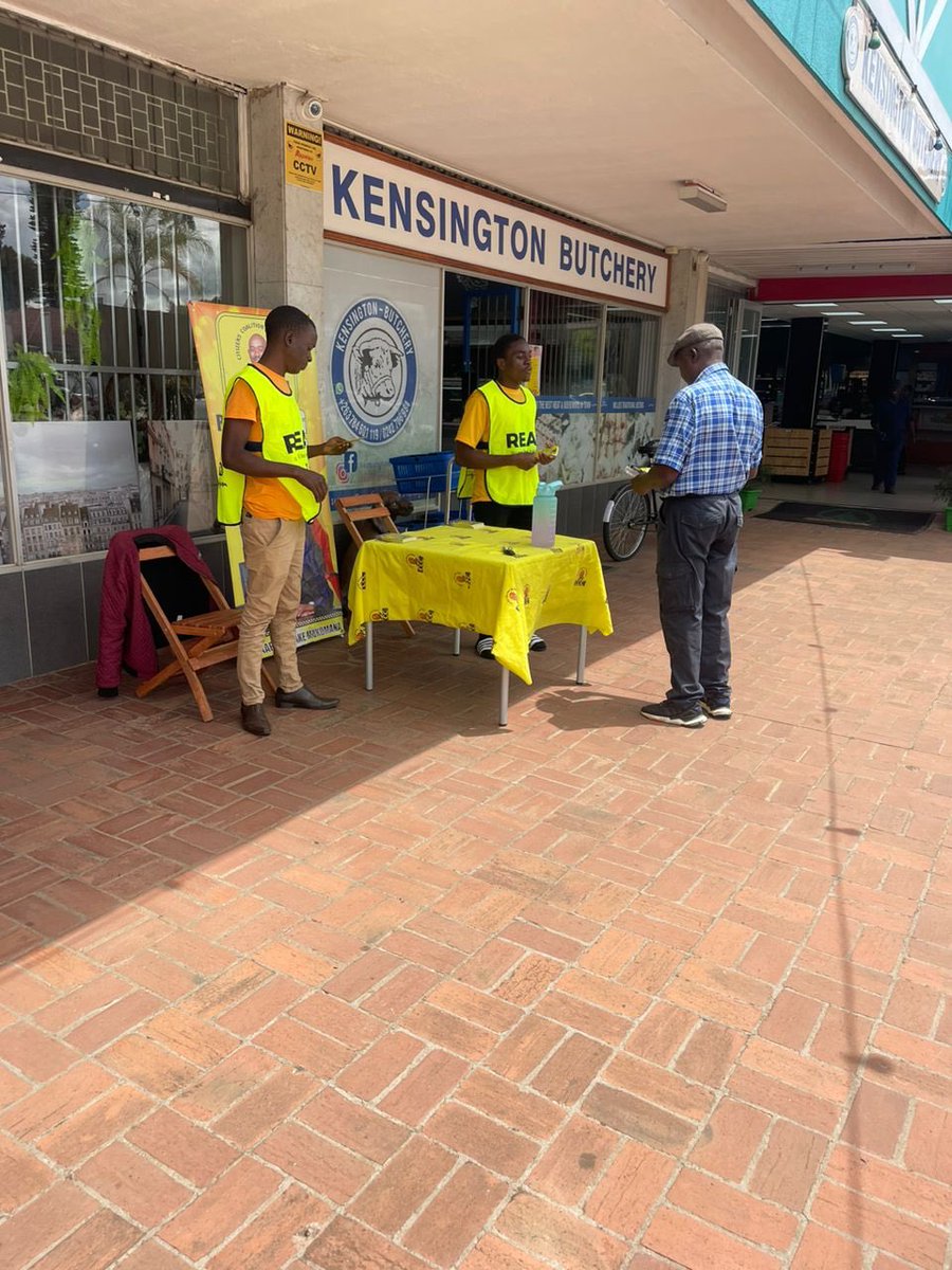 📍Kensington Youth, REAP booths are there to empower you! Let’s take charge of our future by registering, becoming informed voters and building a prosperous Zimbabwe Together, we can create a brighter tomorrow. Take 5 to Register today #OnePlusFive #REAPBOOTH