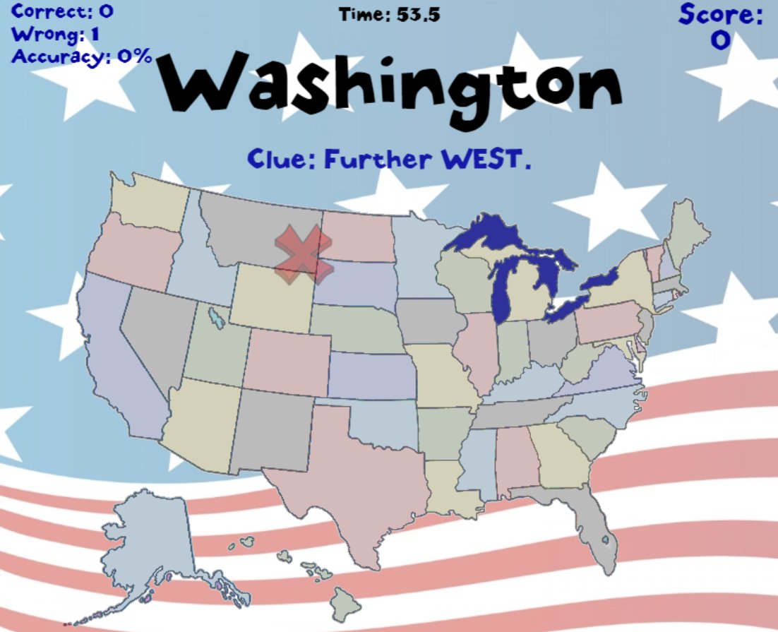 RoomRecess's tweet photo. Click States now has an added feature that offers the user a clue when they are unable to immediately locate a state. (This was a recommendation by my 3rd graders.)
https://t.co/niwG77L7ZZ https://t.co/1L261t9cnv
