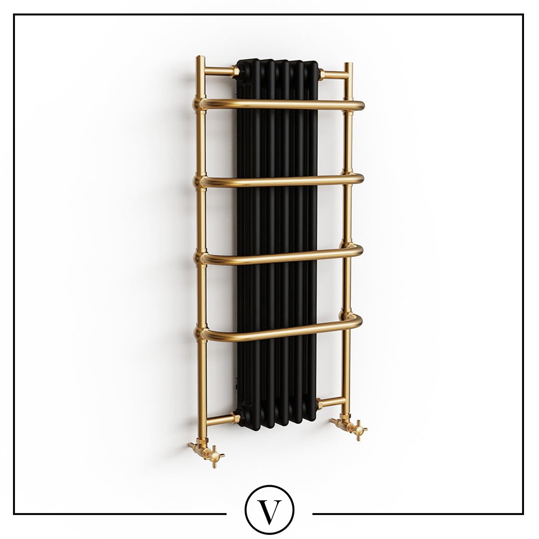 Another Timeless Special from Vogue UK! 

This radiator boasts a brass construction with gorgeous modern gold bars complemented by the matt black column design. ✨

For more info, call our team on 01902 387000 📞

#VogueUK #TimelessSpecial #MattBlackRadiator #ModernFinishes