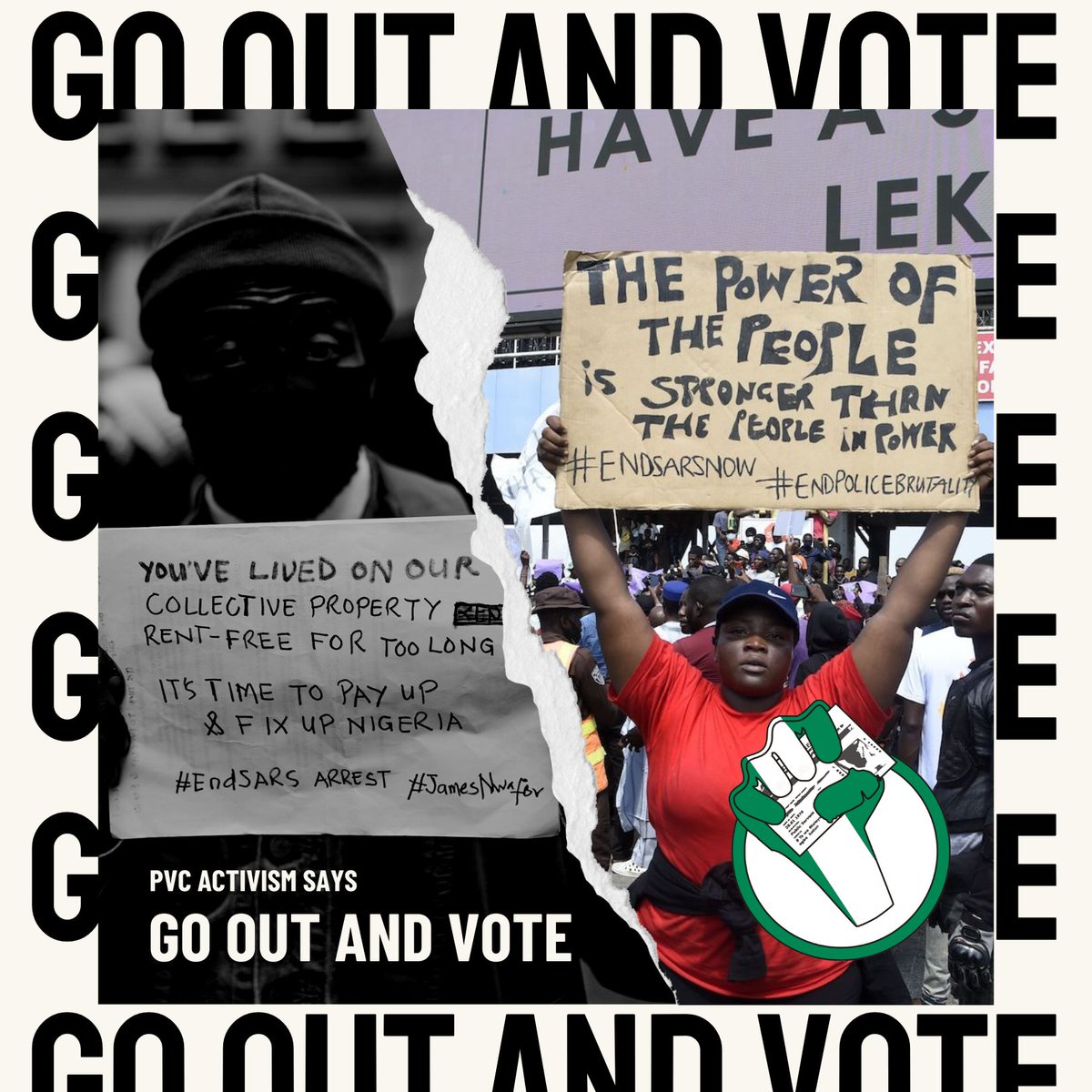 Don't forget, let the need to fix politics, and restore citizens' trust in the political and electoral process be the reason you turn up at the polls. 

We encourage all eligible voters to go out and vote in the upcoming gubernatorial and state assembly elections.

BVAS and IREV