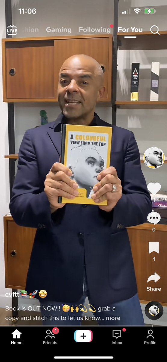 21cbrand's tweet photo. Get over to TikTok https://t.co/LTOweFgd2I where @Mildenhall is kicking off our #PasstheBook campaign to promote the launch of A Colourful View From The Top (which you can buy here https://t.co/QhM73fLv0g)

#CVFTT #diversity #leadership https://t.co/KHo4JEeALI