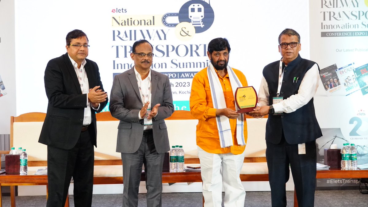 MetroRailKochi's tweet photo. Elets National Railway &amp; Transport Innovation Summit kicked off at Hotel Holiday Inn in Kochi, today.

#kochi
#kochimetro
#AzadiKaAmritMahotsav
#G20
#elets https://t.co/fUUDcLwFPi