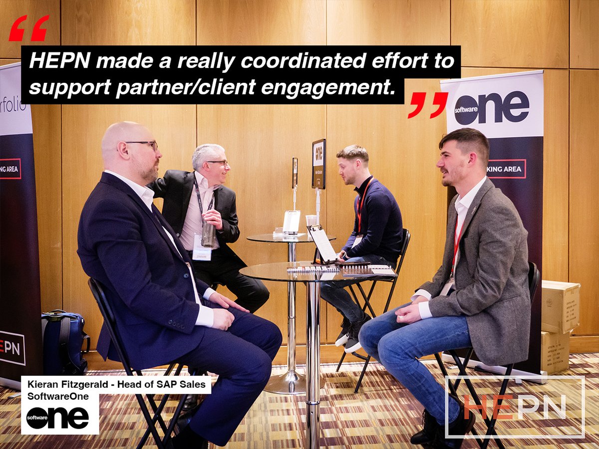 HigherEdPartNet's tweet image. Our events are designed to deliver guaranteed, in-depth meetings and significant ROI for all sponsors. @blue_prism @SoftwareOneUK @GoogleForEdu @NDBS_UKI #HEPN #HEPN2023 #Manchester