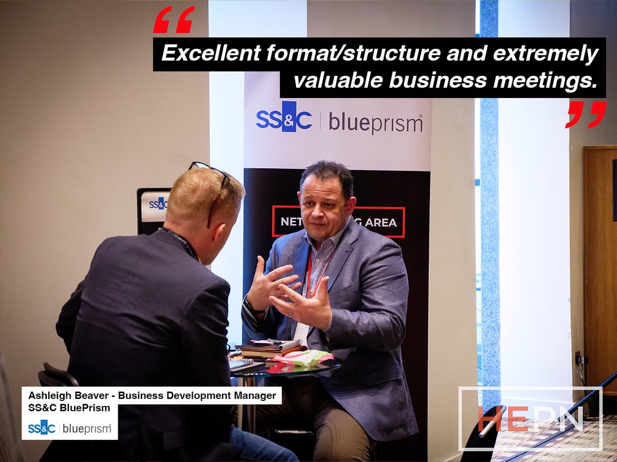 HigherEdPartNet's tweet image. Our events are designed to deliver guaranteed, in-depth meetings and significant ROI for all sponsors. @blue_prism @SoftwareOneUK @GoogleForEdu @NDBS_UKI #HEPN #HEPN2023 #Manchester