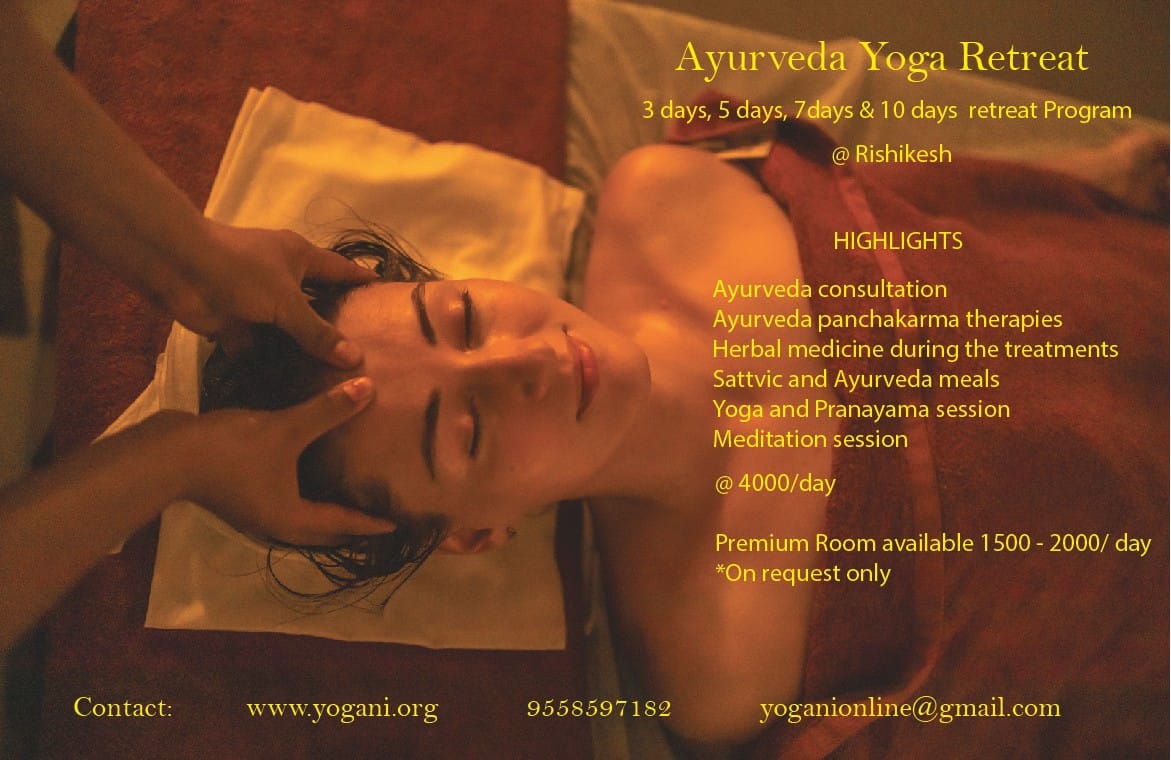 yoganionline's tweet photo. Ayurveda Yoga Retreat Programs @Rishikesh 

HIGHLIGHTS
Ayurveda Consultation 
Ayurveda Panchkarma therapies 
Herbal medicine during treatment 
Sattvic &amp; Ayurveda meals and sharing stay 
Yoga &amp; Pranayama sessions 
Meditation Session

BOOK NOW https://t.co/m8HGvnUklD