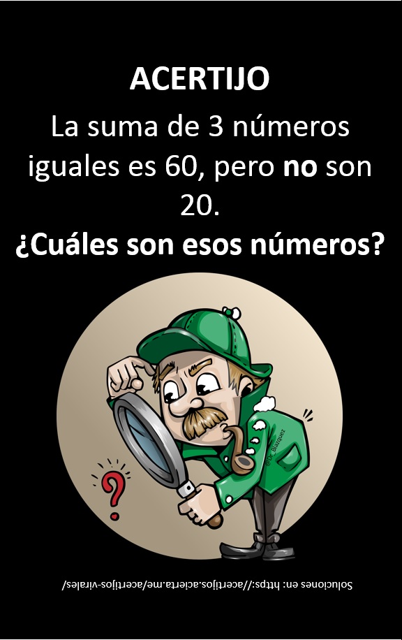 Acertijo.