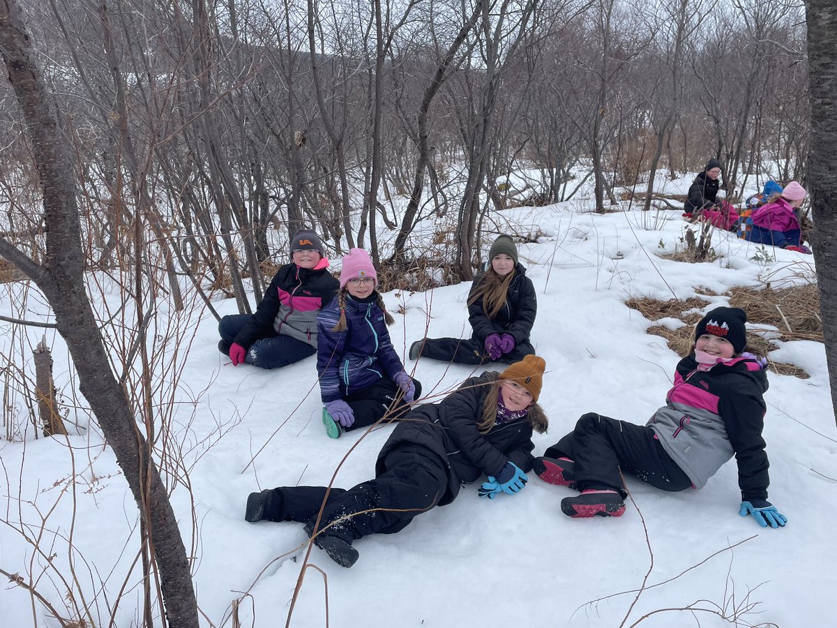 HaywardDeanne's tweet photo. Grade 4’s had snow much fun during #DartOutdoors @schoolsportsnl @PersalvicE https://t.co/DL9MJBIqRC