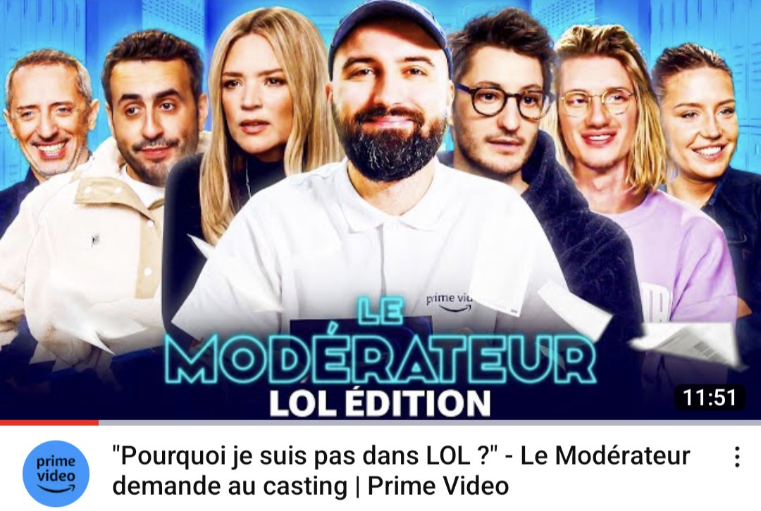 ThomasDeseur's tweet photo. J'ai proposé à tout le casting de #LOLQuiRitSort3 de faire un point général sur ma carrière afin de générer un objet de divertissement.
C'est dispo ici : https://t.co/gDXlXruCpx https://t.co/TxULN2NikR