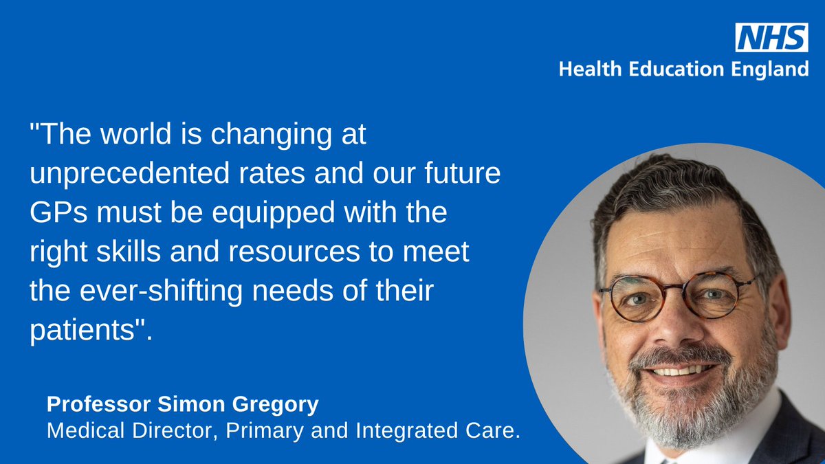 Today we've released our vision for the future of general practice specialty training, outlining ways to reform the delivery of education to GP trainees - preparing them for future practice in different models of care.
orlo.uk/1BqDJ

<a href="/SimonDGregory/">Simon Gregory</a>