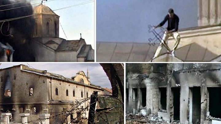 SRBinAngola's tweet photo. 17 a 19 de março de 2004 - Um dos crimes mais graves da história recente da Europa organizado por extremistas albaneses contra os sérvios, conhecido como #MarchPogrom, perpetrado em #KosovoeMetohija, ainda não foi punido adequadamente! #CrimeSemCastigo
🇷🇸💔 https://t.co/rqeJjdRMh1