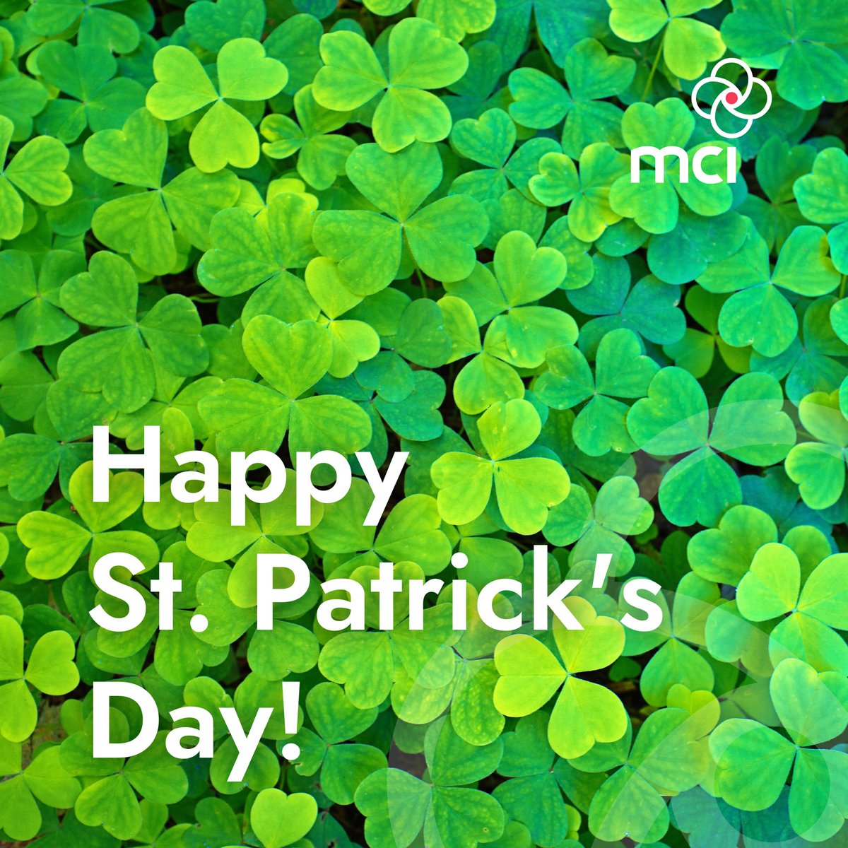 Happy St. Patrick's Day from us all at MCI Ireland ☘️

#TomorrowsPeople #StPatricksDay23 #láfhéilepádraig