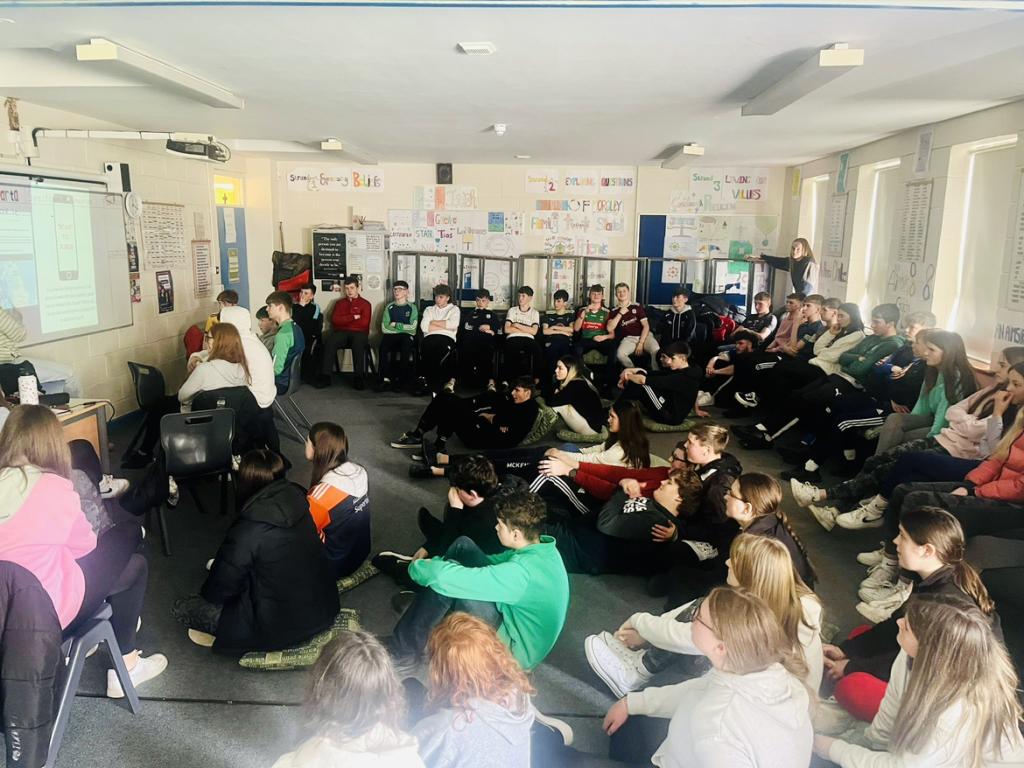 Portumna Community School (@portumnacommsch) on Twitter photo 2nd years <a href="/portumnacommsch/">Portumna Community School</a> fully engaged with their recent <a href="/soar_foundation/">Soar</a> day,the facilitators of this amazing programme empower young people to thrive, believe in themselves & fulfil their true potential 💫THANK YOU for the most interesting & inspiring workshop <a href="/tonygriffin_ie/">TonyGriffin</a> 2nd years <a href="/portumnacommsch/">Portumna Community School</a> fully engaged with their recent <a href="/soar_foundation/">Soar</a> day,the facilitators of this amazing programme empower young people to thrive, believe in themselves & fulfil their true potential 💫THANK YOU for the most interesting & inspiring workshop <a href="/tonygriffin_ie/">TonyGriffin</a>