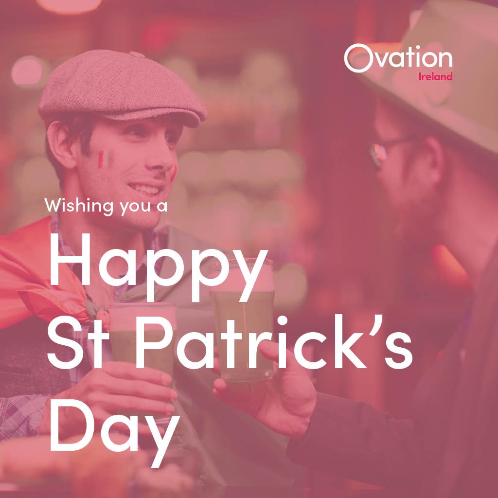 Wishing everyone far and near a Happy St Patrick’s Day from all the team at Ovation Ireland ☘️☘️ #stpatricksday2023 #ireland #dmc