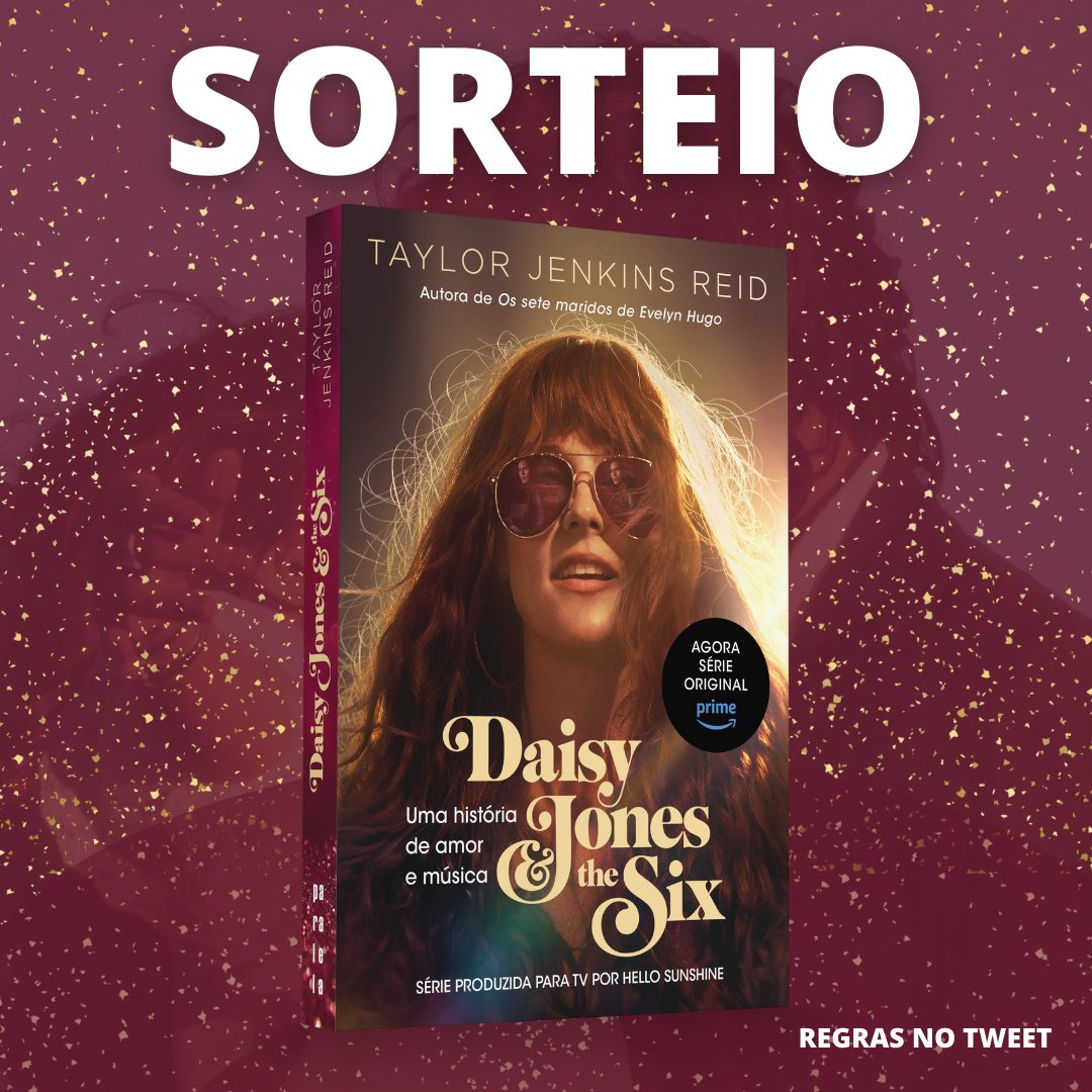 ⚠️ SORTEIO RELÂMPAGO ⚠️

A <a href="/EditoraParalela/">Editora Paralela</a> e o DJATS Brasil vão sortear uma edição LIMITADA de Daisy Jones &amp; The Six com a capa da série!

Para participar é muito fácil:

1. Siga a <a href="/EditoraParalela/">Editora Paralela</a> 
2. Siga o <a href="/djatsbrasil/">Daisy Jones and The Six Brasil 🎸</a> 
3. Dê RT neste Tweet

O resultado sai hoje às 20h ❤️
