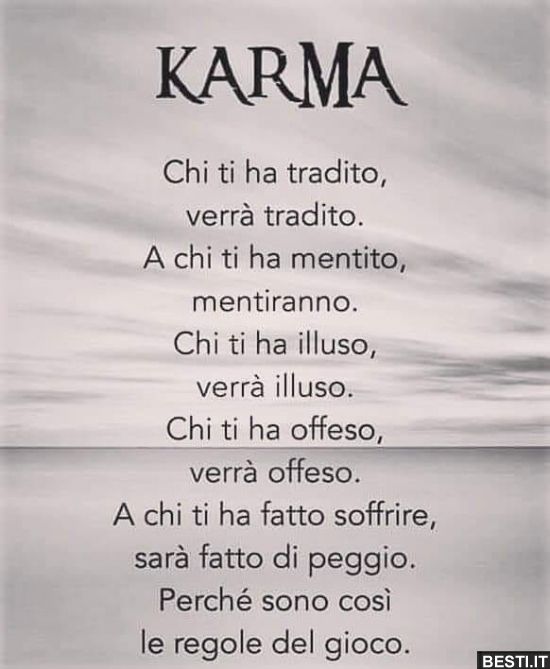 Achi_rocket's tweet photo. Nessuno è immune al karma sfortunatamente e fortunatamente non ripaga mai con la stessa moneta ma le conseguenze sono nettamente superiori alle aspettative https://t.co/e6VuSAAB2l