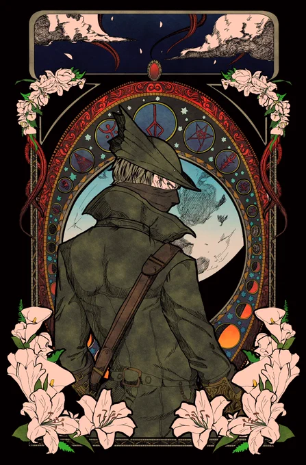 #今までで作画カロリーMAXの作品上げようぜメッッッチャ腱鞘炎悪化させた奴 