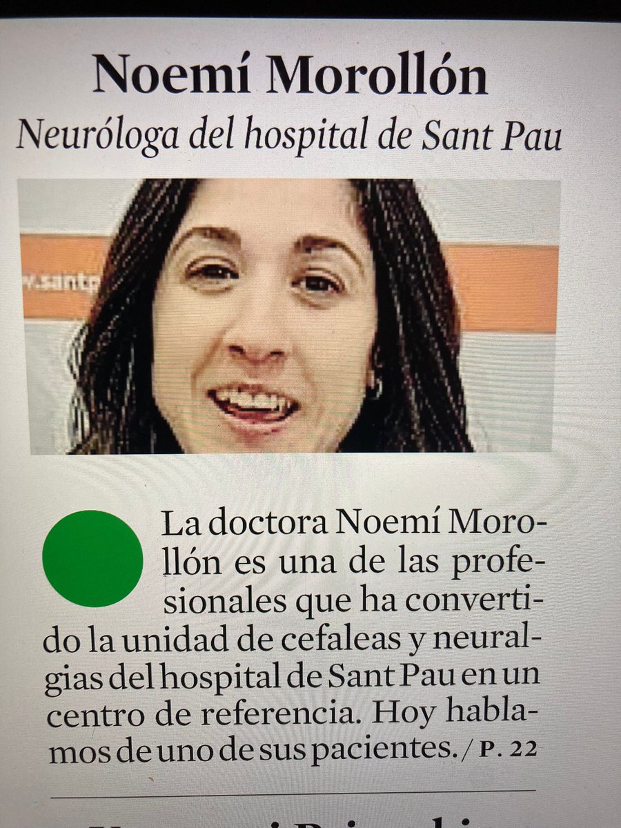 UCNSantPau's tweet image. Hoy @LaVanguardia, a través de la historia de un paciente operado por nuestro equipo, se hace eco de una enfermedad que puede llegar a mermar gravemente la calidad de vida de quien la sufre, la #neuralgiadeltrigémino. Precioso artículo. Gracias por ayudarnos a dar visibilidad.