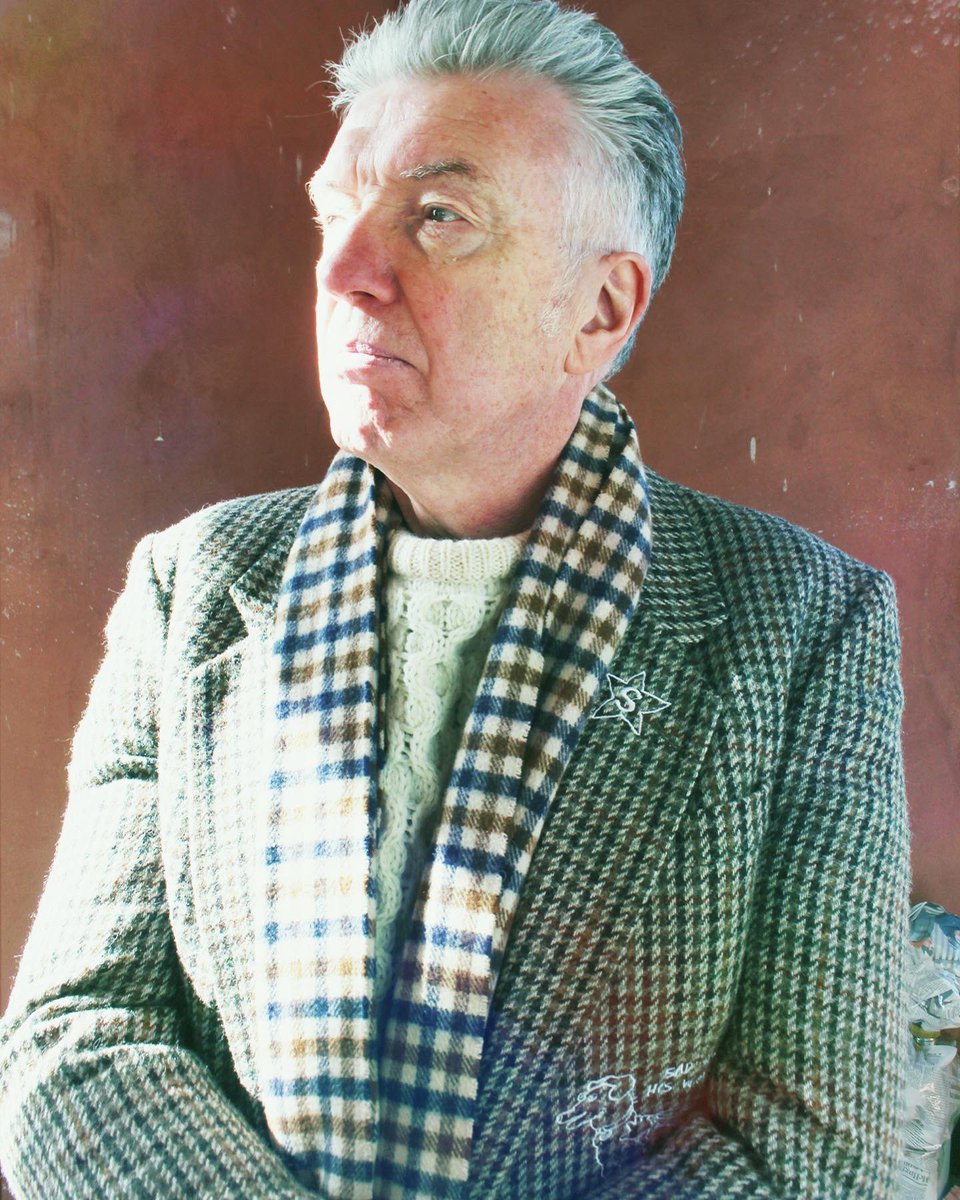 sadsac's tweet photo. Banshee tweed blazer &amp; cashmere overcoat OUT NOW on https://t.co/4CWLnbuX9u ☘️ Modelled by Michael Bradley of The Undertones https://t.co/sP8J90f2wq