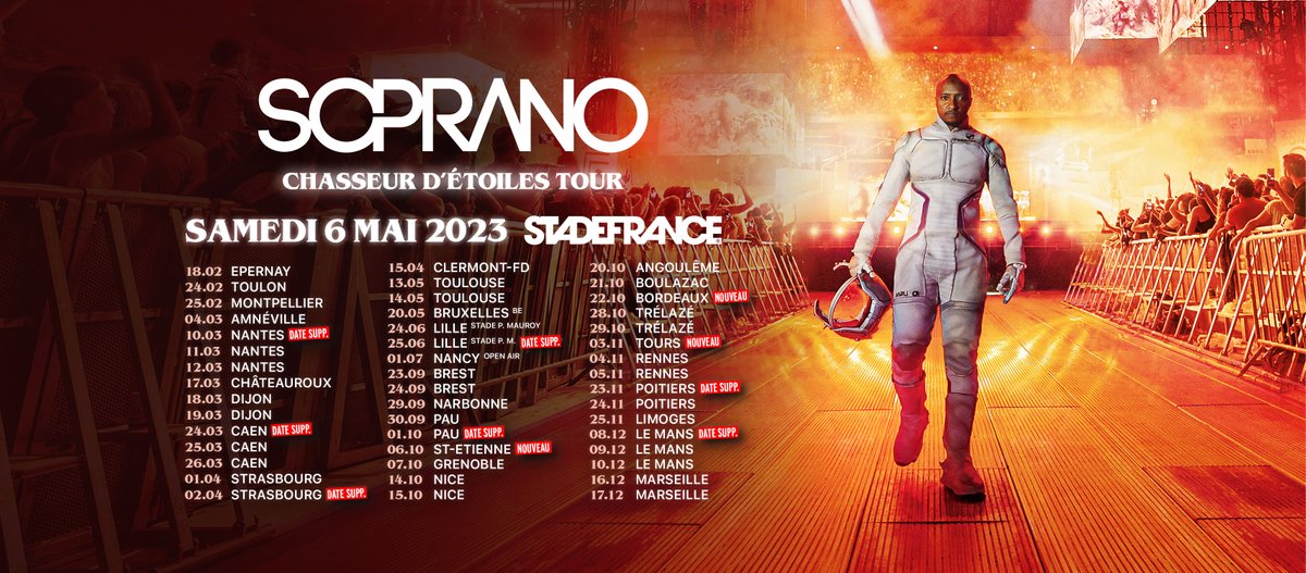 SkyrockFM's tweet photo. 🚨 Ce soir @Sopranopsy4 est en #ConcertSkyrock au #MACH36 !! ☄ #TournéeSkyrock #ChasseurdÉtoilesTour
+ de dates https://t.co/MBUiTsIcO6 https://t.co/p0UlYJHojE