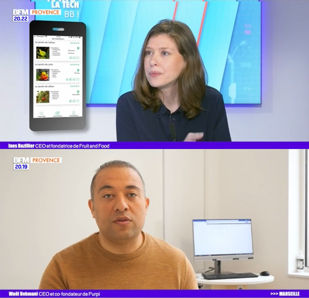 FrenchTechAM's tweet photo. 📺#CestLaTechBB Face à l’#inflation, nos #startups ont la solution 💡 

Rencontre avec les entrepreneurs du territoire qui nous aident à dépenser moins et mieux : #Purpi et @Fruitandfood 🚀

🔗 Replay https://t.co/d59lHzKdim https://t.co/dEPkVDpQiP