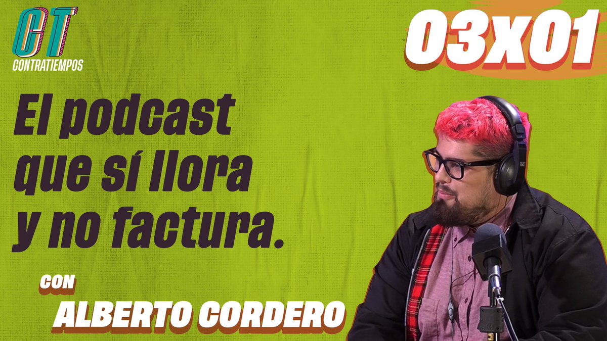 ContratiemposCT's tweet photo. 🚀 DISPONIBLE PRIMER EPISODIO DE CONTRATIEMPOS 🚀 

Ya puedes ver o escuchar el primer programa de Contratiempos, el podcast que sí llora y no factura.

🔗https://t.co/UKNdv1ZCpP https://t.co/dLLOZ3bIGW