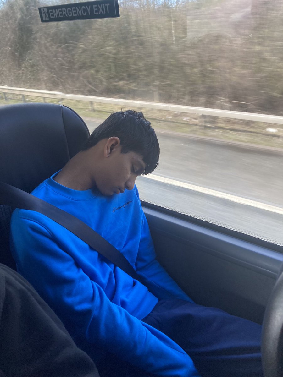 MeadowHighSch's tweet photo. 😴💤🥱 #Devon2023 journey home! https://t.co/3Nqmf6rb6f