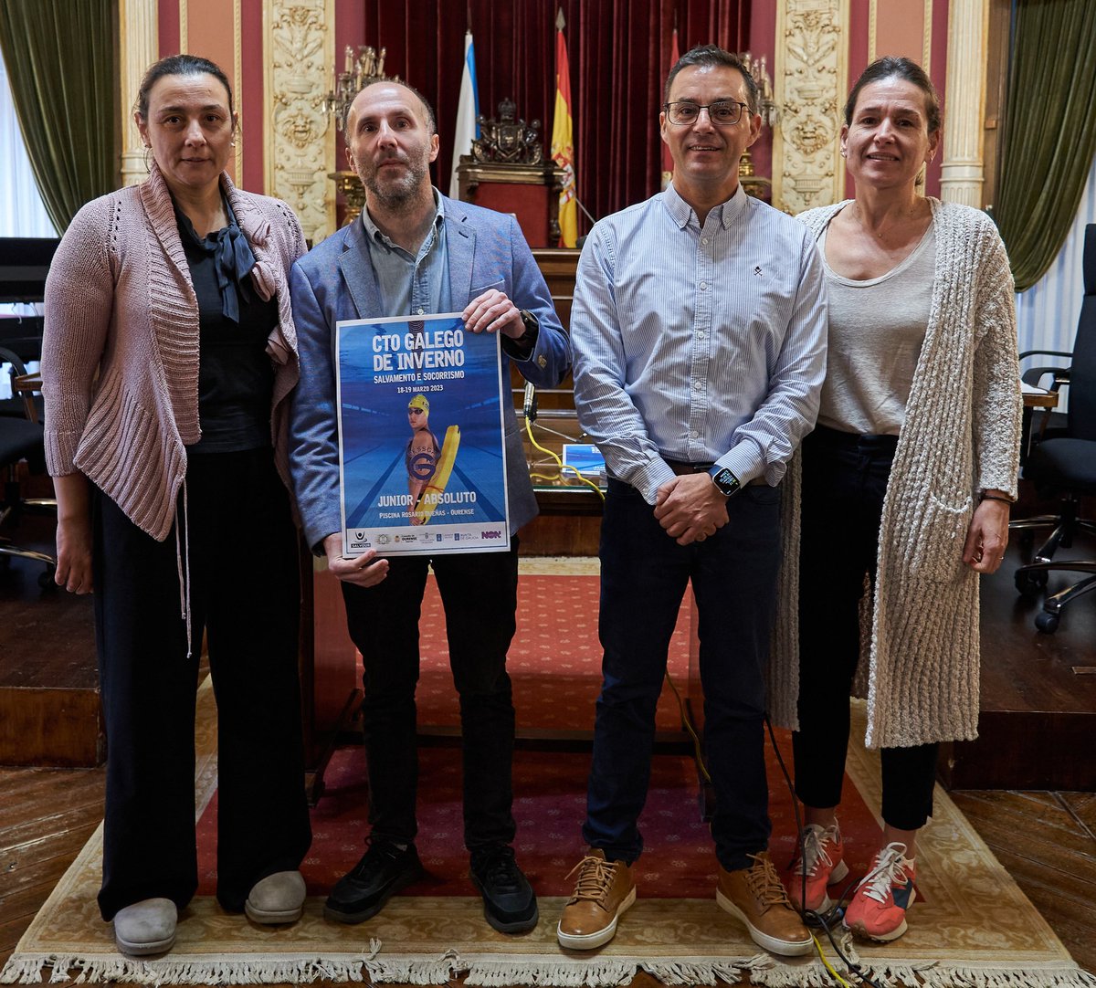 🔬Alumnos de Josefinas, premiados en un concurso científico escolar.  
 🤼‍♀️ Al campeón de España junior de lucha Grecoromana, Carlos Grediaga. 
 🏊‍♂️ A los organizadores del  CTO. Gallego de Salvamento y Socorrismo de invierno, a celebrar el 18 y 19 de marzo en el Pabellón.