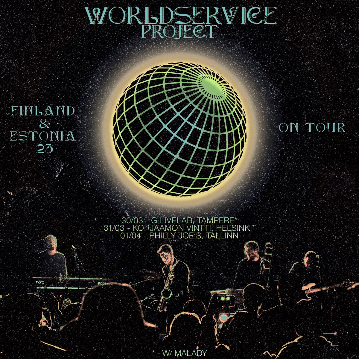 Not long now til we’re back on the road. <a href="/glivelabtampere/">G Livelab Tampere</a> // #korjaamonvintti // <a href="/pj_tallinn/">Philly Joe's Tallinn</a> 

#finland #estonia #tallinn #helskini #tampere #tour #rarenoise #ukjazz #worldserviceproject