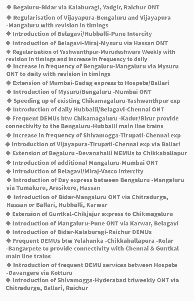 Karnataka Rail Users tweet media