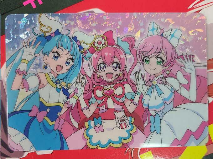 キラキラカードかわいいやったー! 