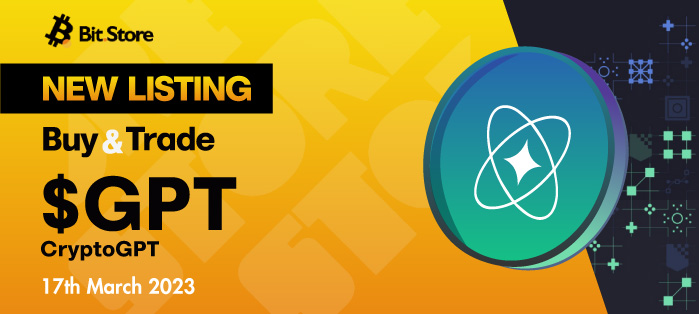 New listing: $GPT
<a href="/CryptoGPT_org/">CryptoGPT</a>
 
Which is the ZK Layer-2 blockchain that powers the AI revolution and lets you own the monetisation of your AI data is now enabled on #BitStore APP.

Buy and trade $GPT by fiat #MasterCard on #BitStore:👉bit.store/downloadguide.…
1/2
#GPT #payments