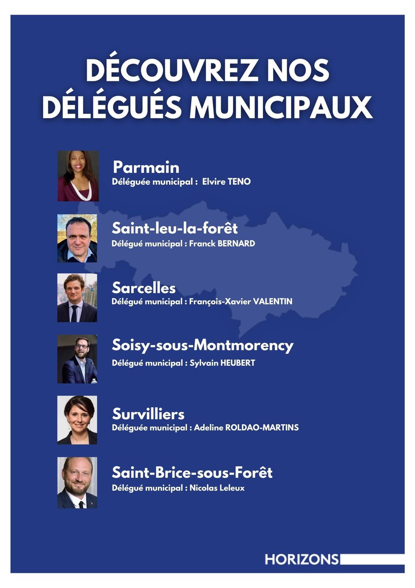 Horizons95's tweet photo. 🔵 L’ancrage local est une priorité pour @HorizonsLeParti. 

⚪️ Découvrez nos délégués municipaux qui animent les différents comités à travers le Val d’Oise ! 

➡️ #JeRejoinsHorizons : https://t.co/yo7LV04knT https://t.co/zm5gz1KyZK