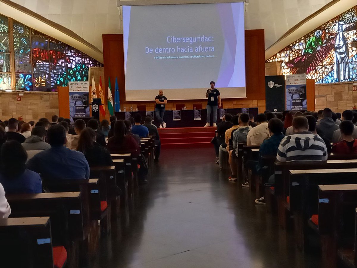 eduSatoe's tweet image. Desde @Hack_en_ nos vienen hoy David Padilla @t0t3kingpad4 y Pablo Cueto a las VIII Jornadas #SHS2k23 dando un golpe de realidad a la #ciberseguridad y todo su entorno!! 🤟😎