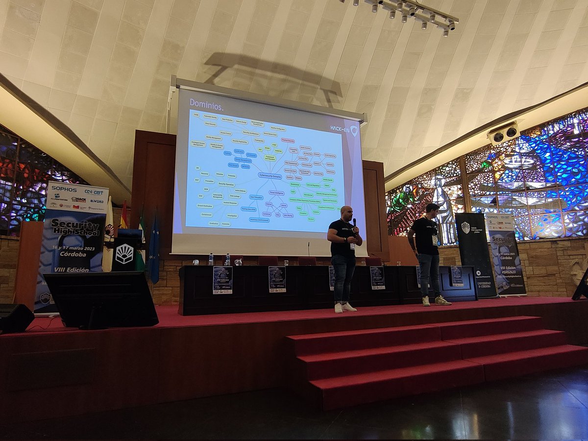 eduSatoe's tweet image. Desde @Hack_en_ nos vienen hoy David Padilla @t0t3kingpad4 y Pablo Cueto a las VIII Jornadas #SHS2k23 dando un golpe de realidad a la #ciberseguridad y todo su entorno!! 🤟😎
