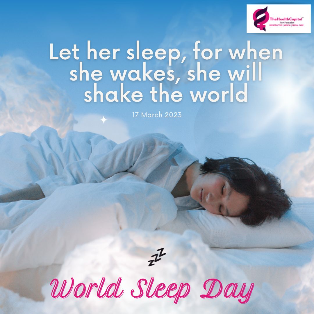 ThealthCapital's tweet photo. Gift yourself with a good night Sleep everyday.💤
Getting enough sleep can make your mind, body and soul healthy and happy!!

Celebrating
World Sleep Day😴🛌

#WorldSleepDay #sleepday https://t.co/ifIbdahfY9