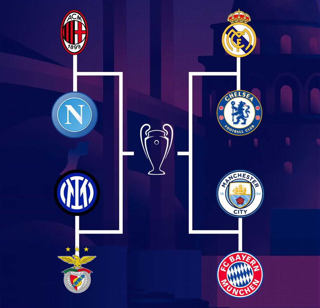 Curiosidades Europa on X: Qual será a final da UEFA Champions