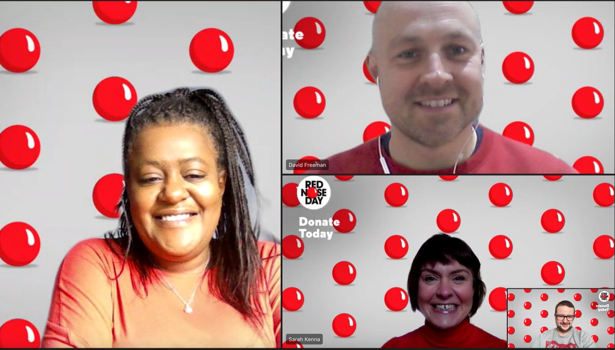 SwanseaBJBF's tweet photo. Mae tîm #GSGD yn hapus iawn o gefnogi #DiwrnodTrwynauCoch mewn cyfarfodydd heddiw! 🔴 

@GowerCollegeSwa @comicrelief https://t.co/uEc2CRpc68