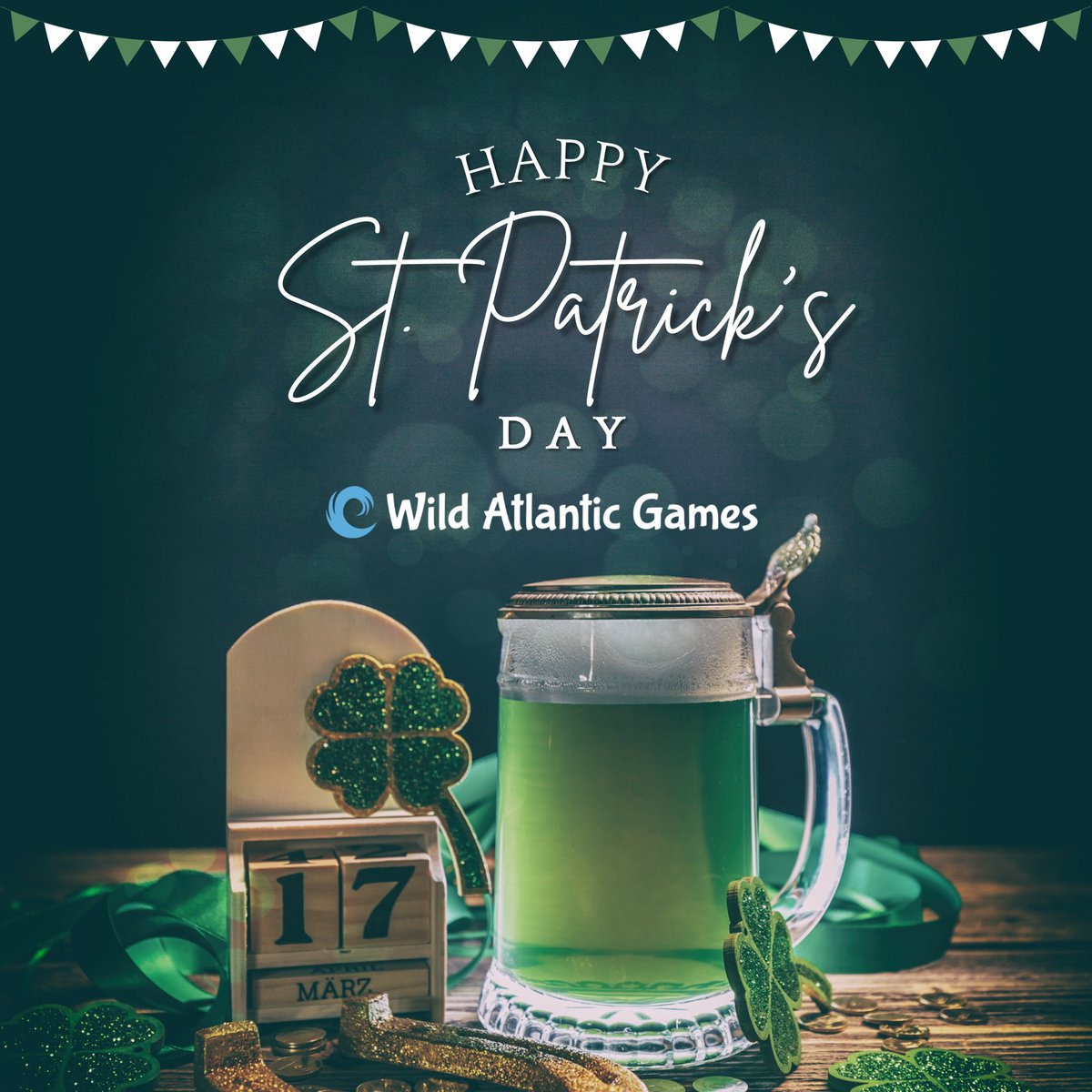 Happy St. Patrick’s Day from Wild Atlantic Games ☘️☘️☘️ #irishcompany #gamesdev #stpatricksday #wildatlanticgames