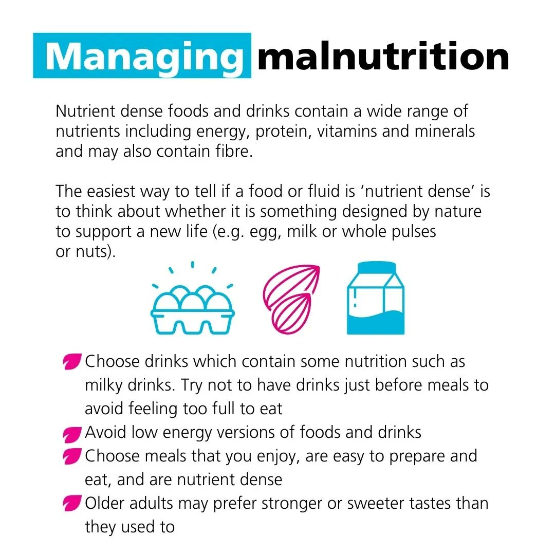 BDA_Dietitians's tweet photo. This #NHWeek we're sharing information about malnutrition. #Malnutrition is a condition that happens when you do not get the correct amount of nutrients from your diet. 

Find out more: https://t.co/8ujNdmpdQe 

@BDA_olderpeople @NHWeek https://t.co/gsugrLQsCf