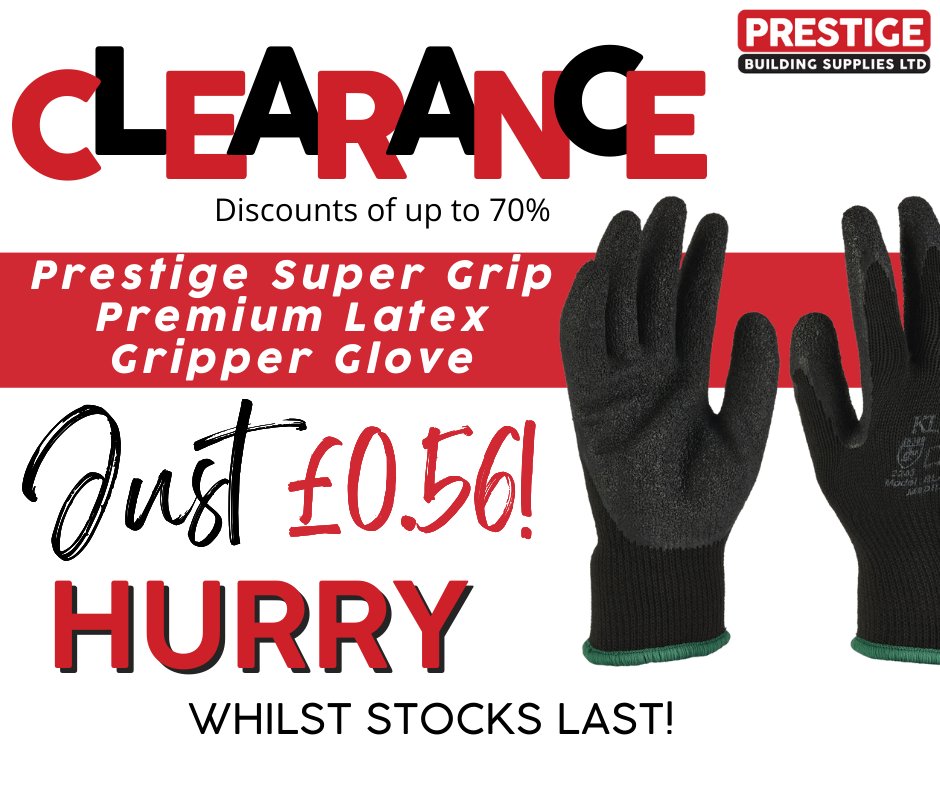 Stocks are dropping FAST from our HUGE clearance sale! Hurry to your phone to claim these amazing prices- once they're gone, they're gone. ☎01706 249 565 #buildersmerchant #plastering #plasterer #builders #tradesman #tradesmen #buildingsupplies #roofing #roofer #plumbing #tools