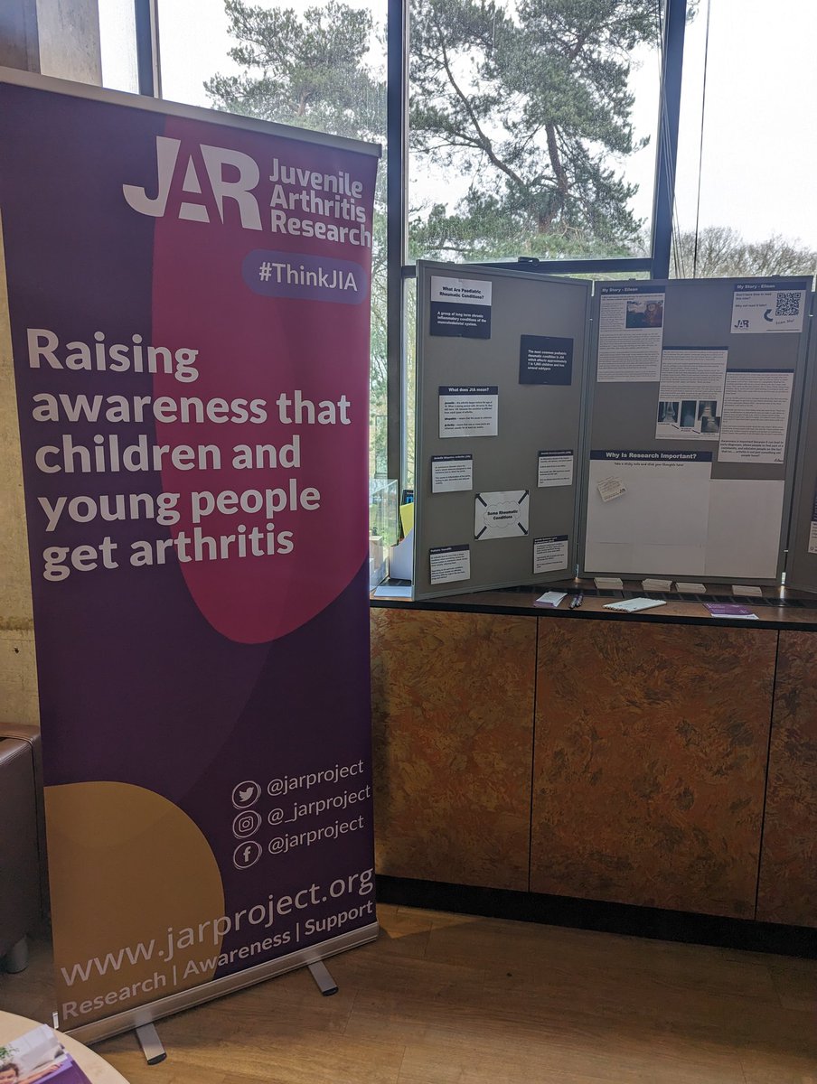 UEA people - had to ENV social space to learn about arthritis in children and young people @Eilean_Mac @jarproject #JIA #ThinkJIA #WordDay2023