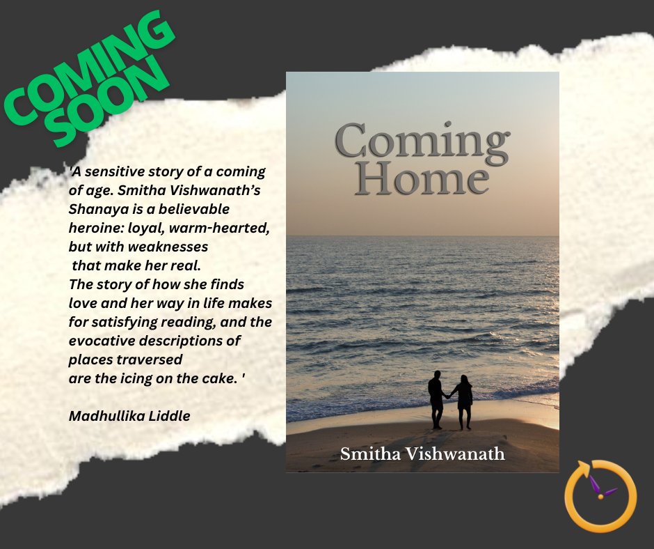 The countdown has begun!
As we get closer to the launch of our next publication, here is what noted novelist Madhullika Liddle has to say about the debut  fiction by @SmithaVishwana4 

#booksetc #newbook #newbooks #newpublication #debutfiction