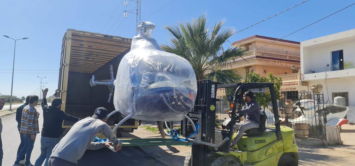 MouradTN216's tweet photo. La société aéronautique tunisienne #AVIONAV, premier producteur d'avions légers en Afrique, qui a récemment élargi son offre avec la production d'hélicoptères, exporte, aujourd'hui, son premier hélicoptère à un client non divulgué. https://t.co/m8ed80SSON