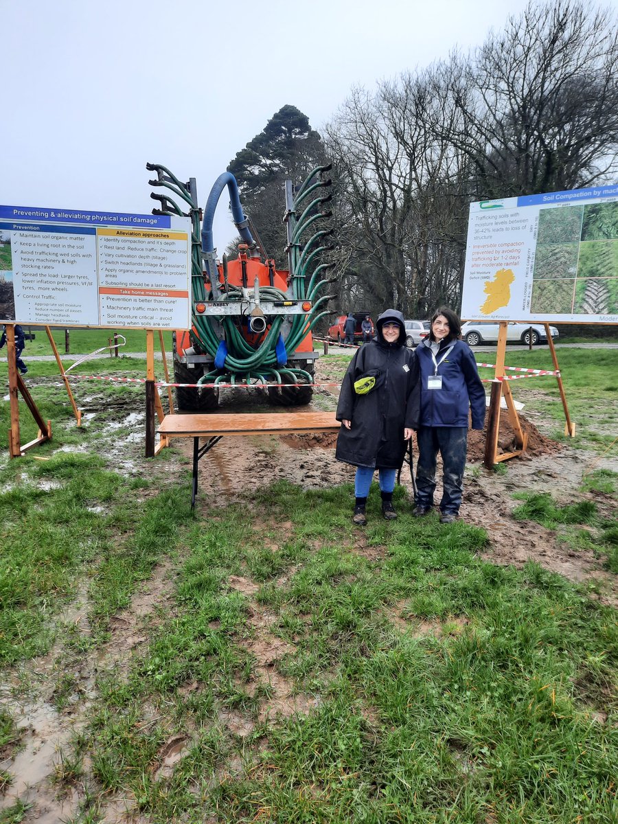 Soilmicrobio's tweet photo. Despite the weather not playing ball we'd a fantastic time at the #FarmingForSoilHealth field day in #TeagascJC. Great #SoilHealth discussions with a very engaged crowd. Thanks to all the #GSB2023 @theGSBI scientists &amp; @teagasc staff for great displays. https://t.co/sKblS1HvWx